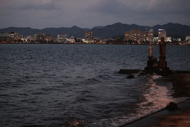 宍道湖　夕日3