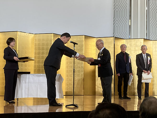 県外在住県政功労者表彰