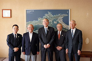 松浦松江市長と面談