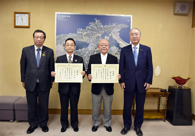 能海副市長・竹谷・松本・松浦市長